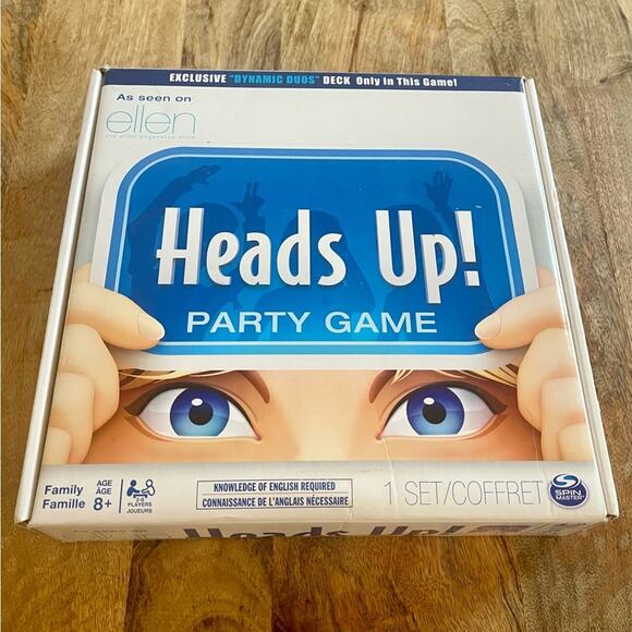 Heads Up! Party Game: Fun Word Guessing Family Game.  2nd Edition. In EU… - Picture 6 of 8